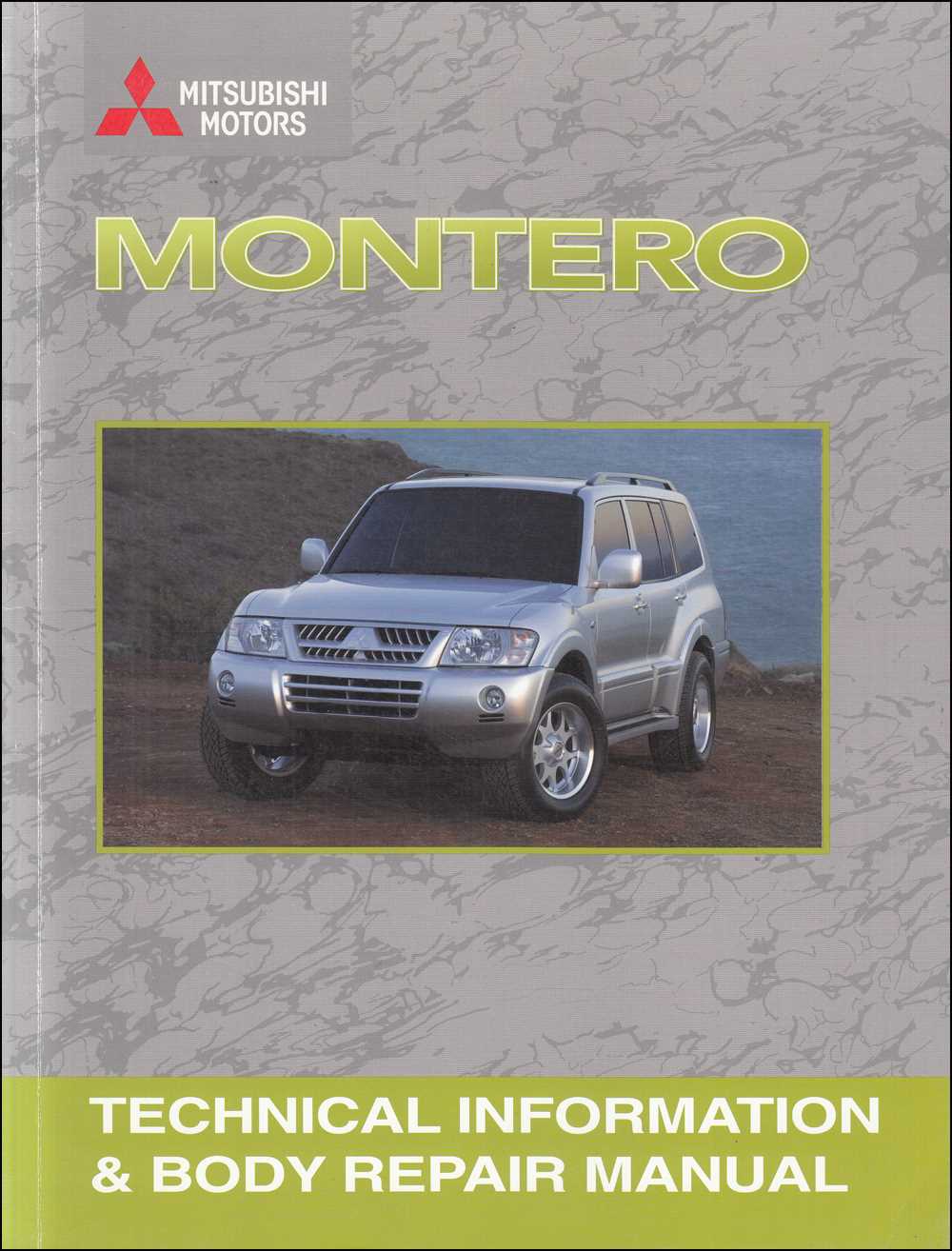 2003 mitsubishi montero repair manual