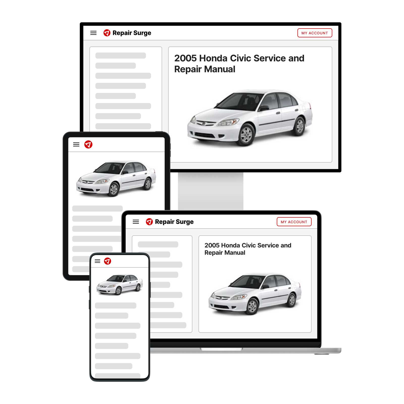 free honda civic repair manual