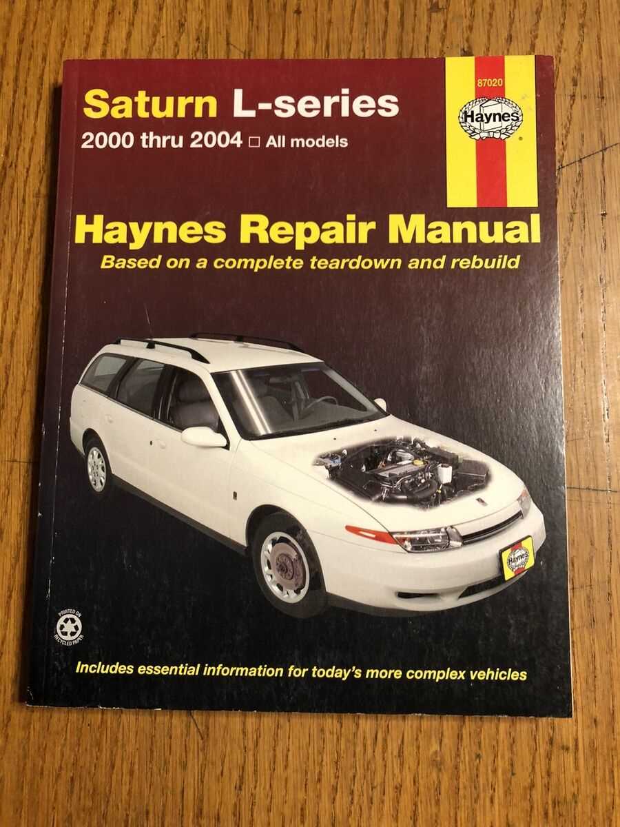 2002 saturn l200 repair manual