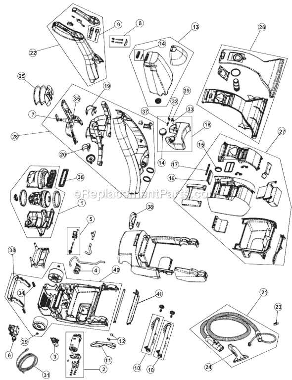 repair manual rug doctor deep carpet cleaner parts diagram