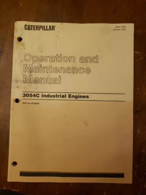 cat 3054c engine repair manual