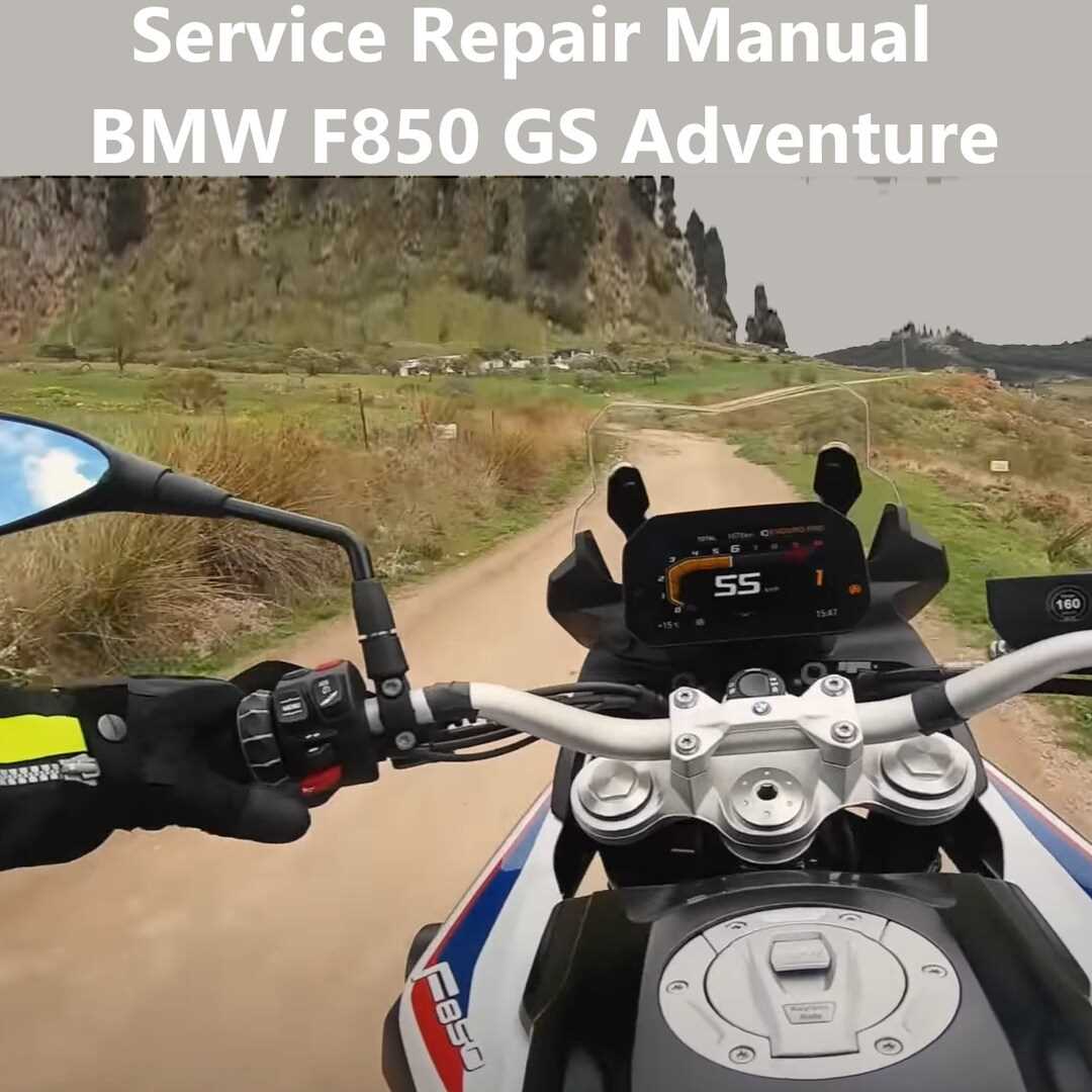 bmw f850gs repair manual