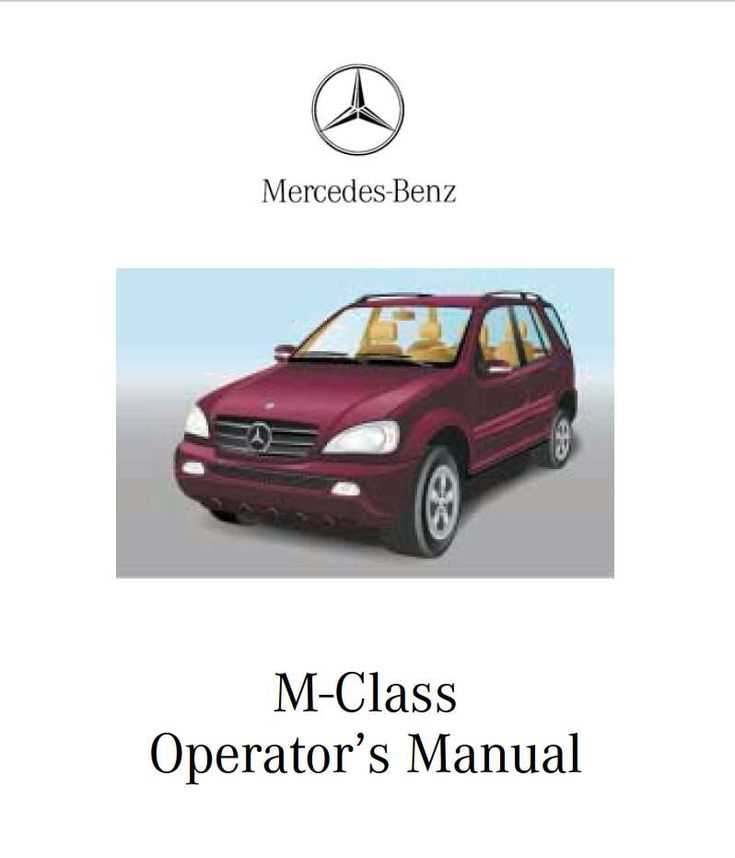 1998 mercedes ml320 repair manual