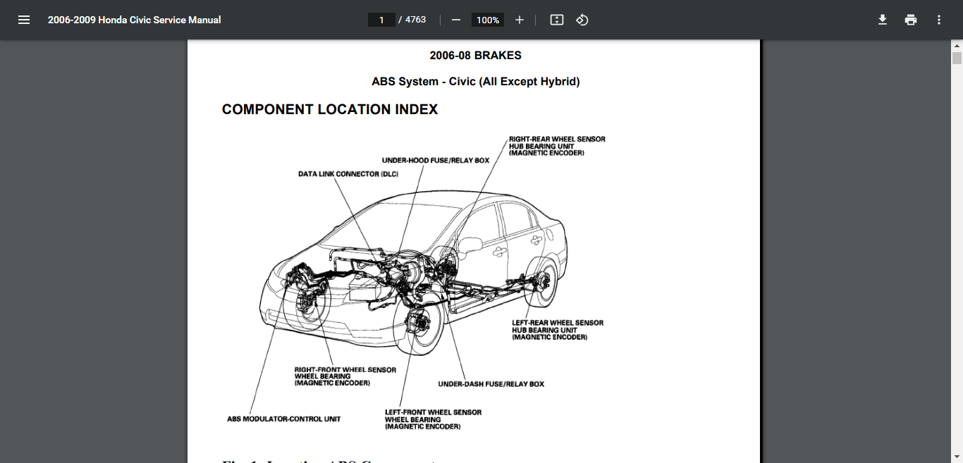 2006 honda civic hybrid repair manual