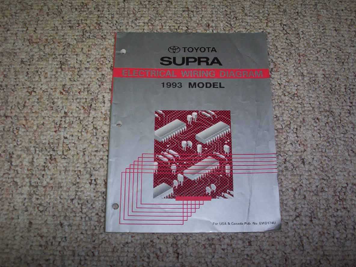 1993 toyota supra repair manual