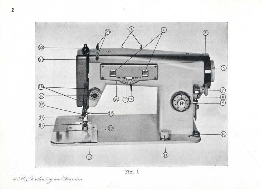 white sewing machine repair manual