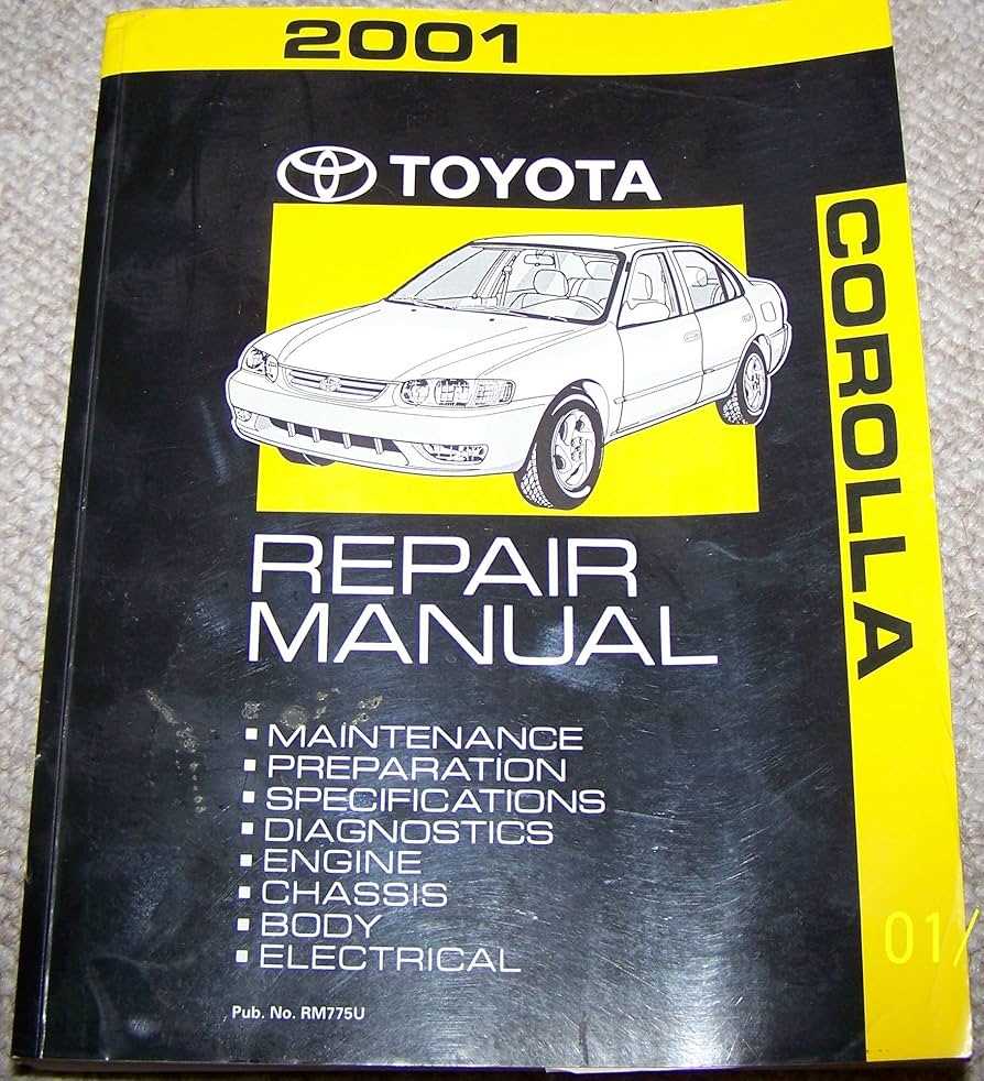 2001 toyota corolla repair manual