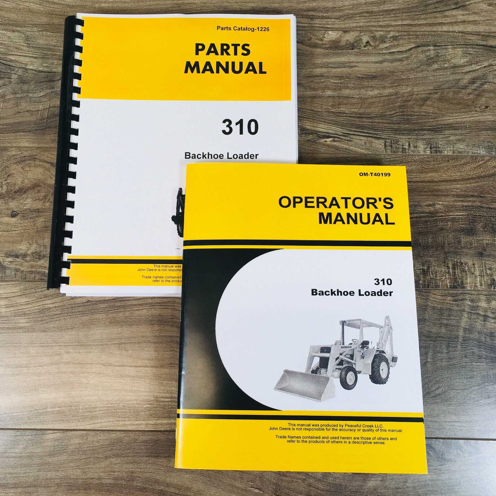 john deere 310c repair manual