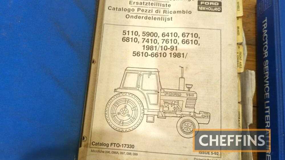 5610 ford tractor repair manual