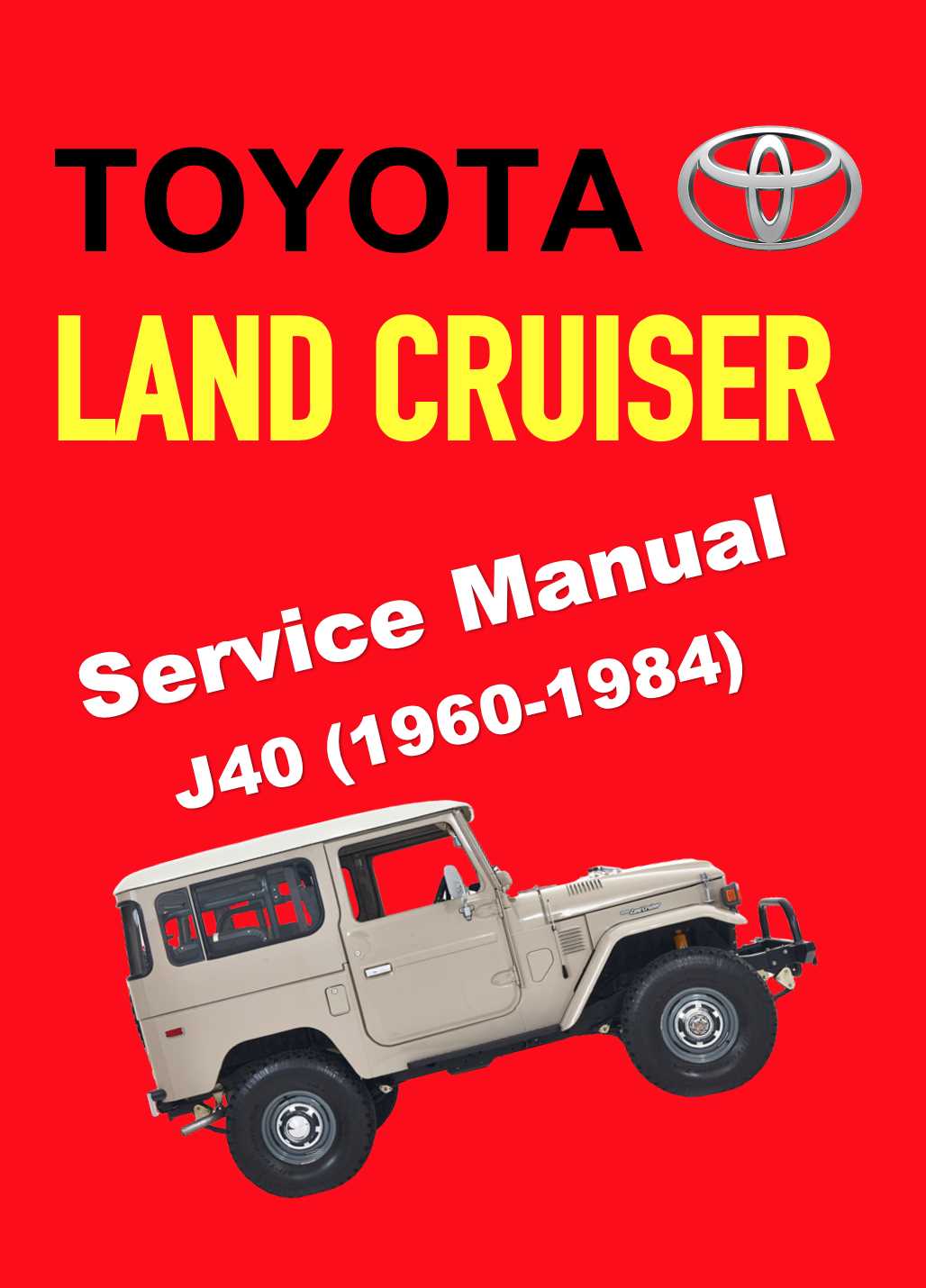 toyota fj40 repair manual