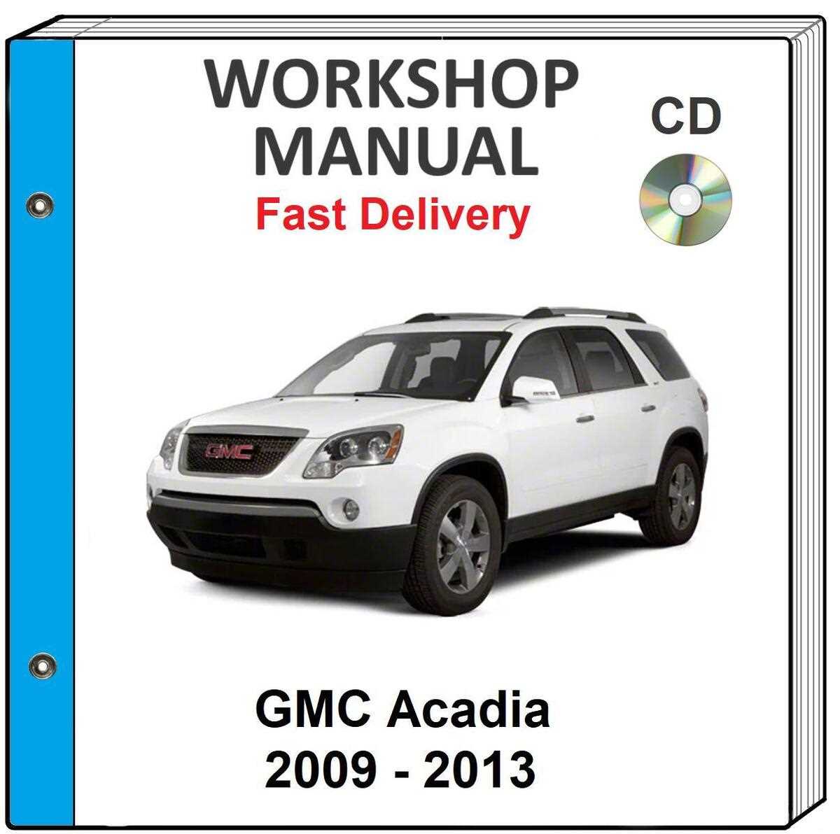 2007 gmc acadia repair manual