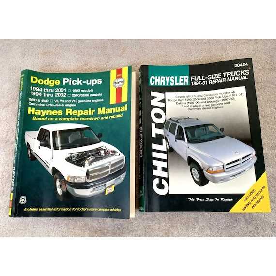 2001 dodge dakota repair manual