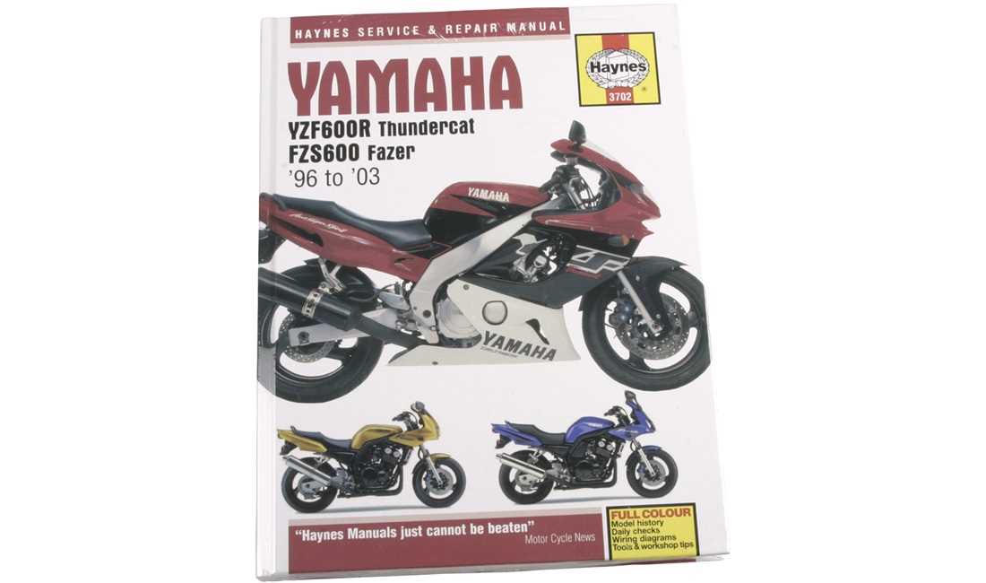 yamaha yzf600r thundercat repair manual