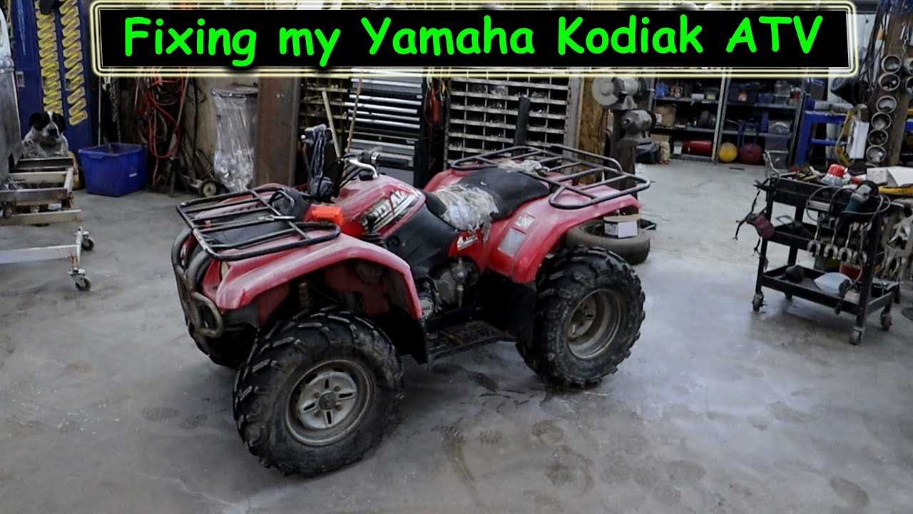 2004 yamaha kodiak 400 repair manual