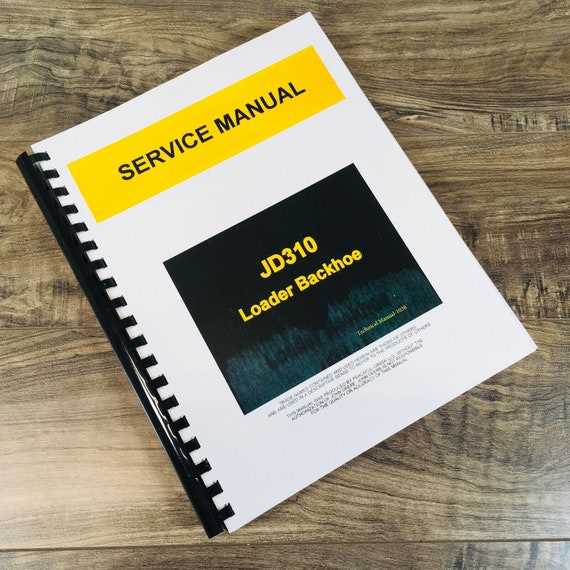 john deere 110 tractor loader backhoe service and repair manual