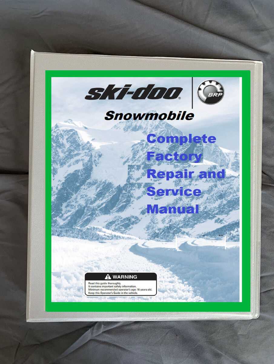 ski doo repair manual