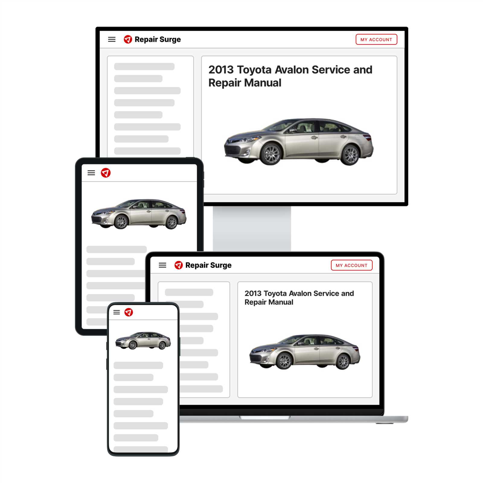 toyota matrix repair manual