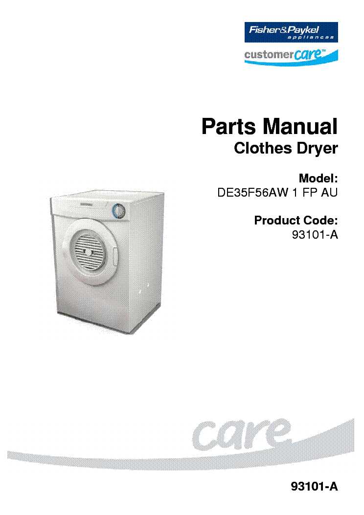 fisher and paykel washing machine repair manual