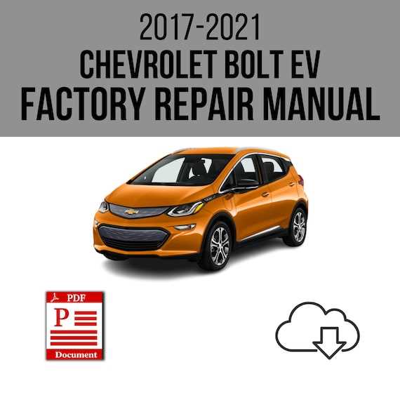 chevy bolt repair manual