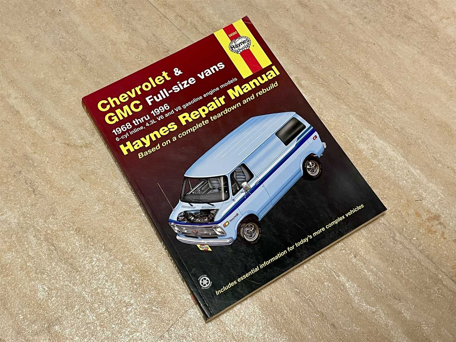 chevrolet g20 van repair manual