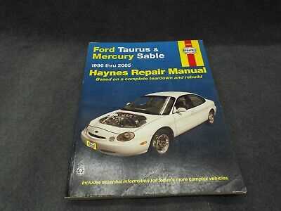 98 ford taurus repair manual