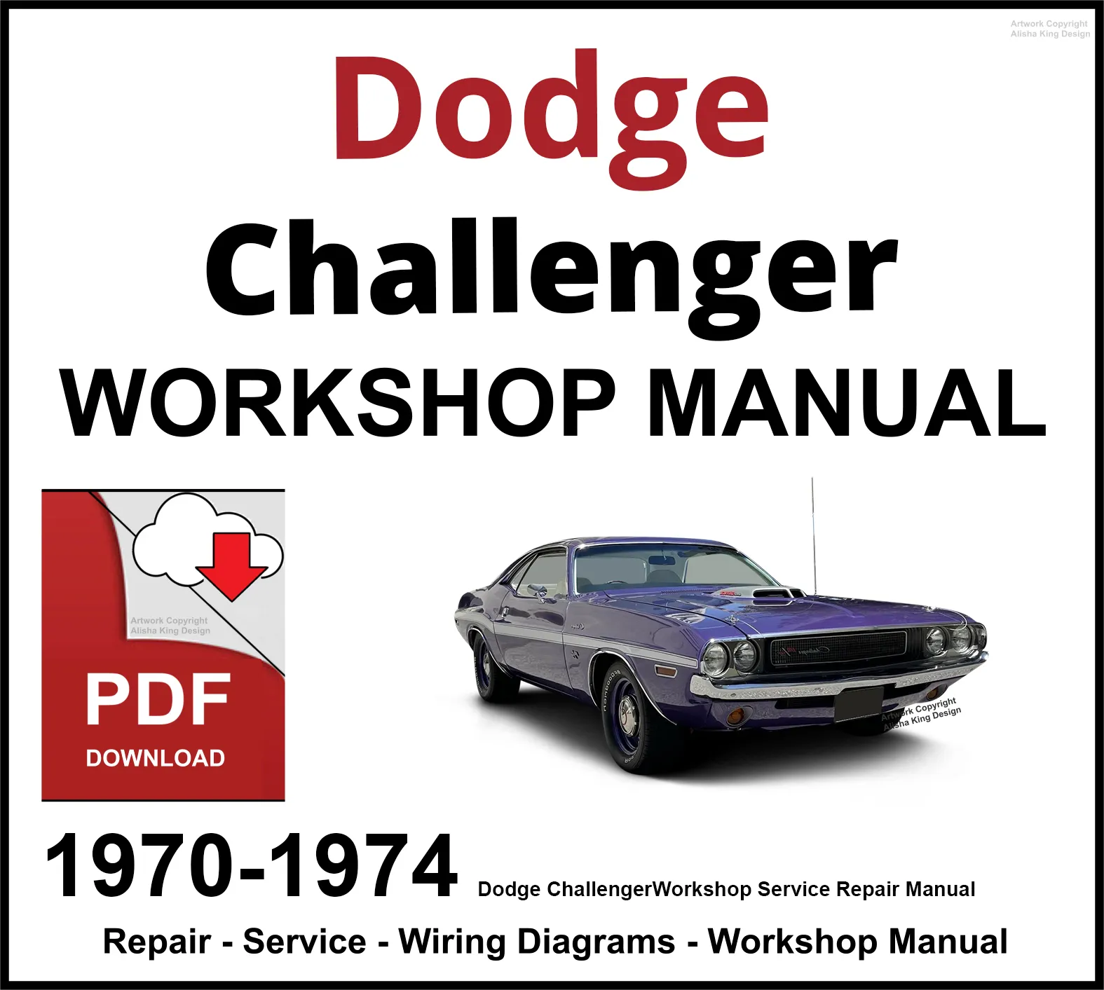 1970 dodge challenger repair manual