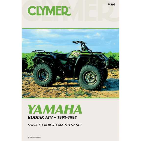 2000 yamaha kodiak 400 4x4 repair manual