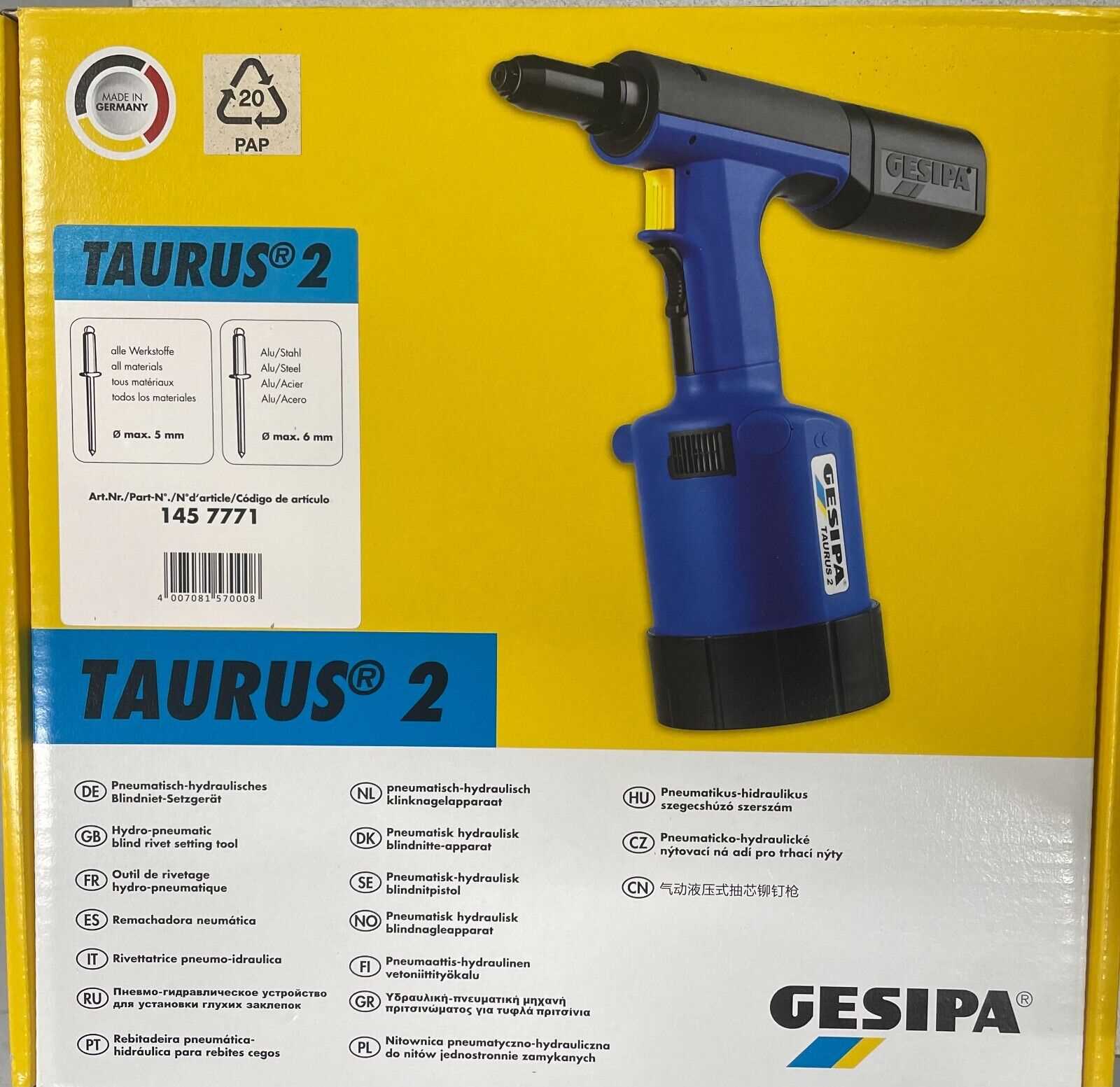 gesipa taurus 3 repair manual