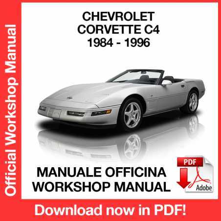 corvette c4 repair manual