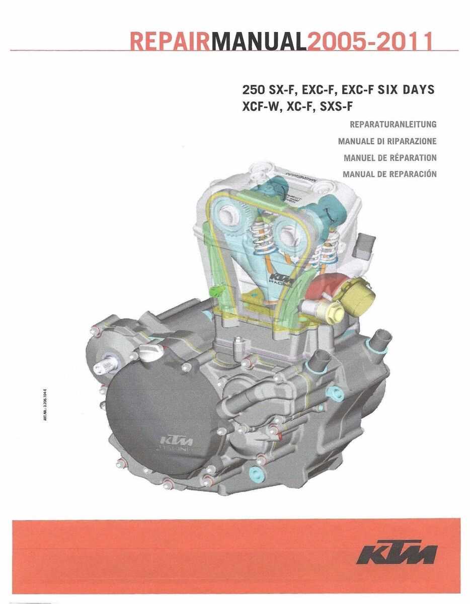 ktm 250 repair manual