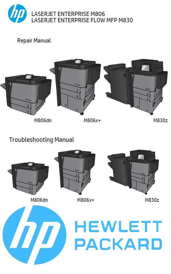 hp laserjet repair manual