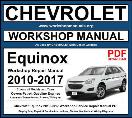 2010 chevy impala repair manual