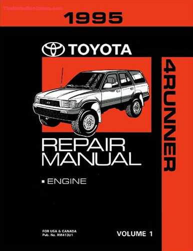 1999 toyota 4runner factory repair manual