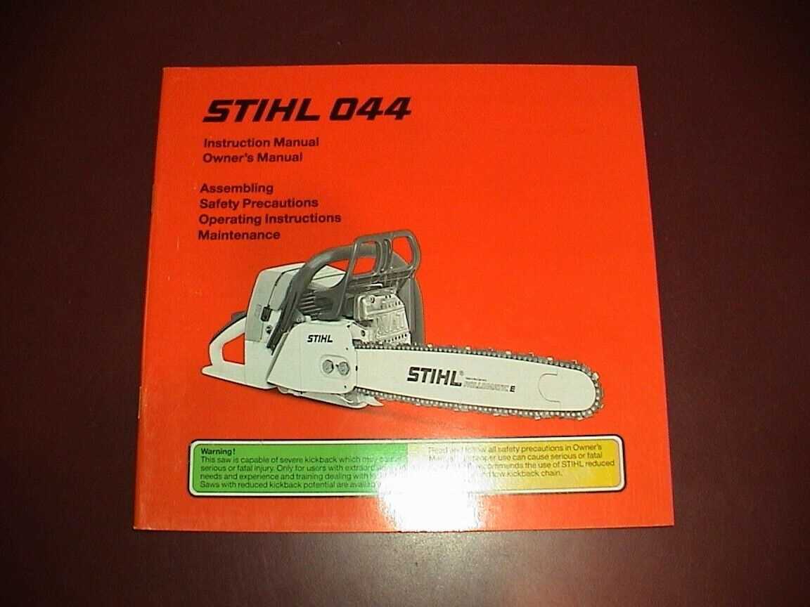 stihl 044 repair manual