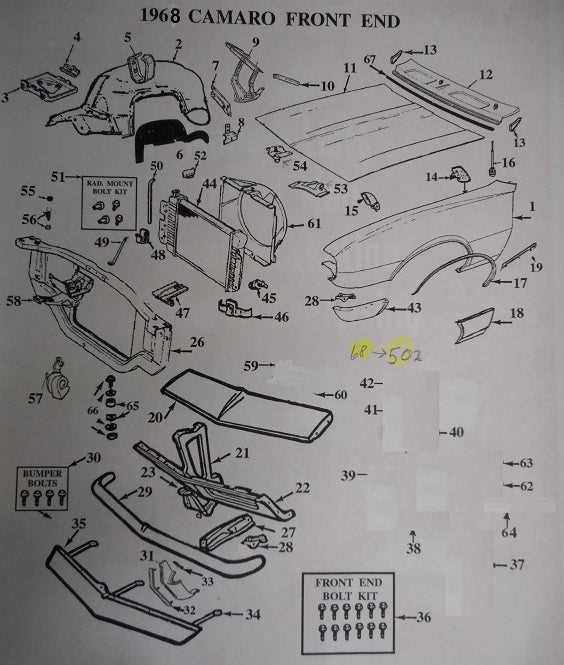 1968 camaro repair manual