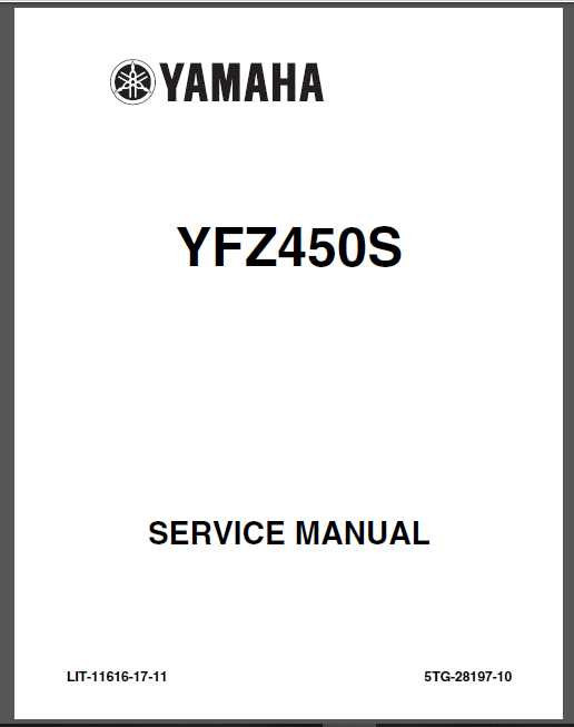 yamaha atv repair manual