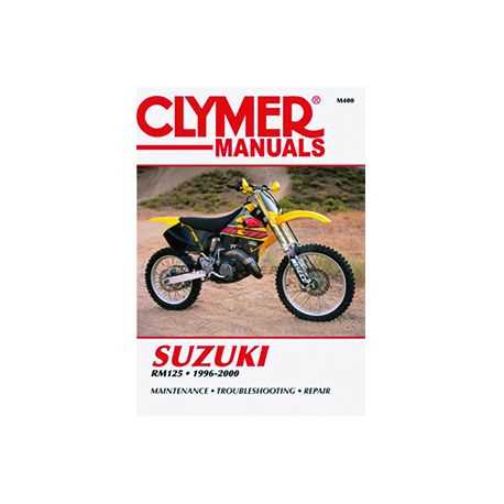 1993 suzuki rm 125 repair manual