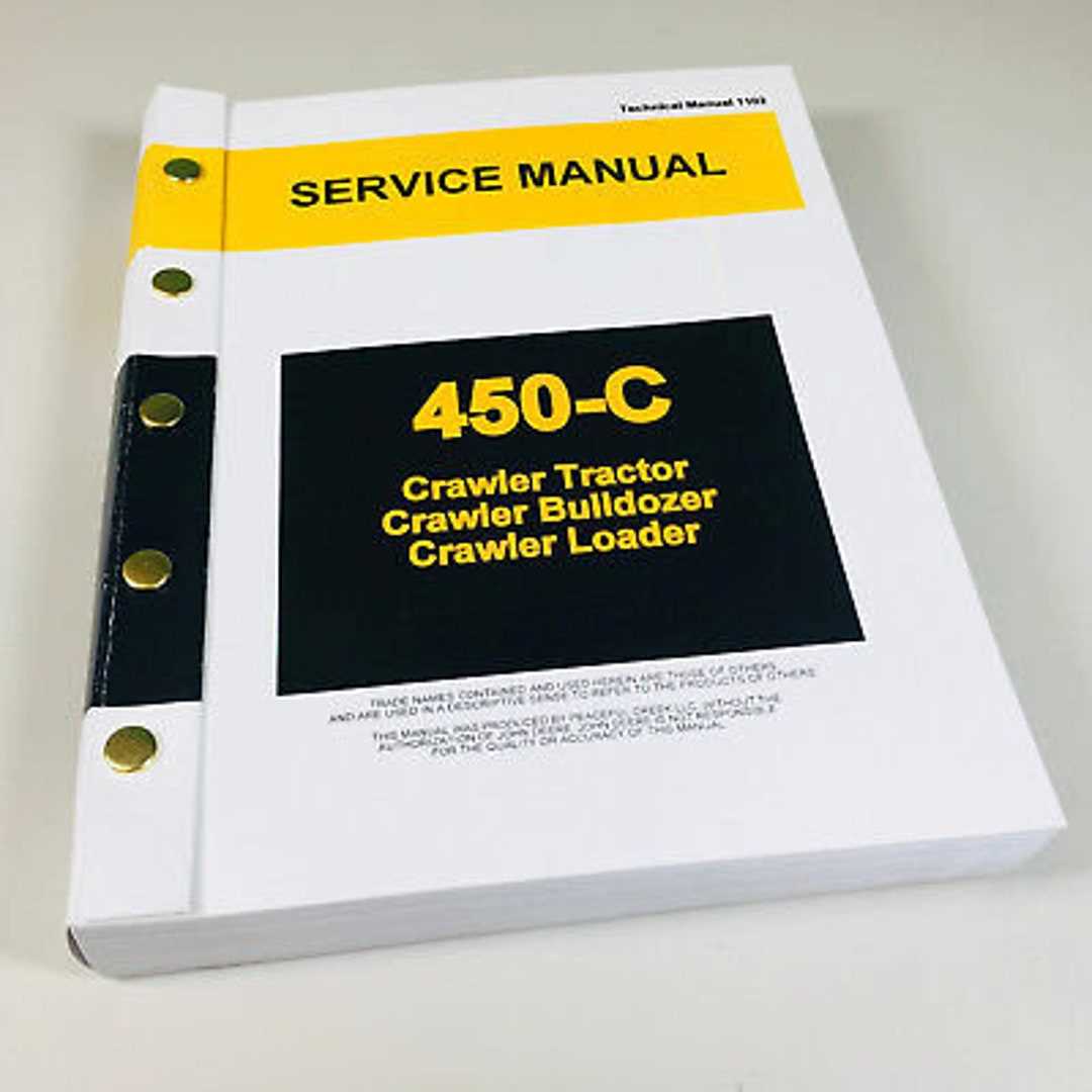 john deere 450b repair manual