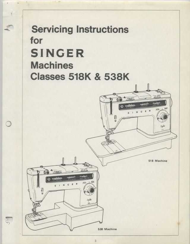free singer sewing machine repair manual