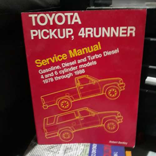 1988 toyota 4runner repair manual