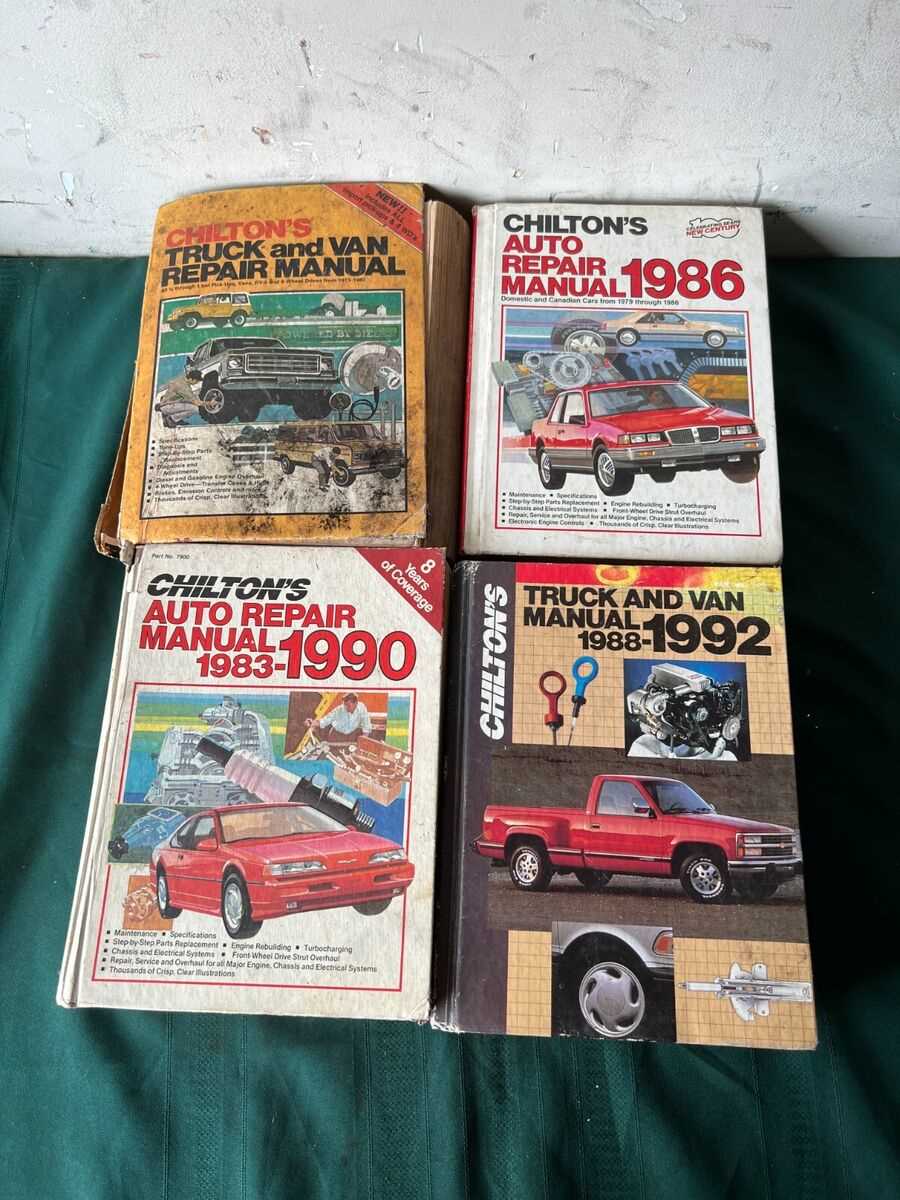 chilton truck and van repair manual