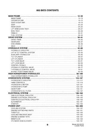 bobcat 853 repair manual