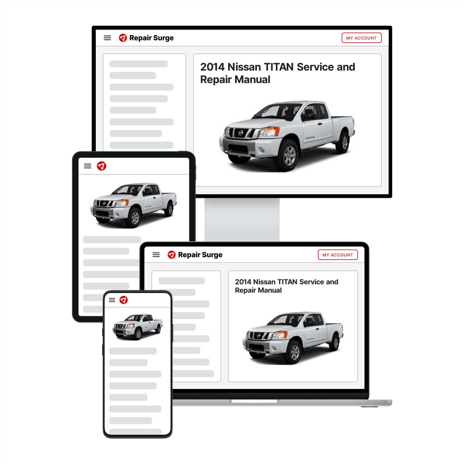 nissan pickup repair manual