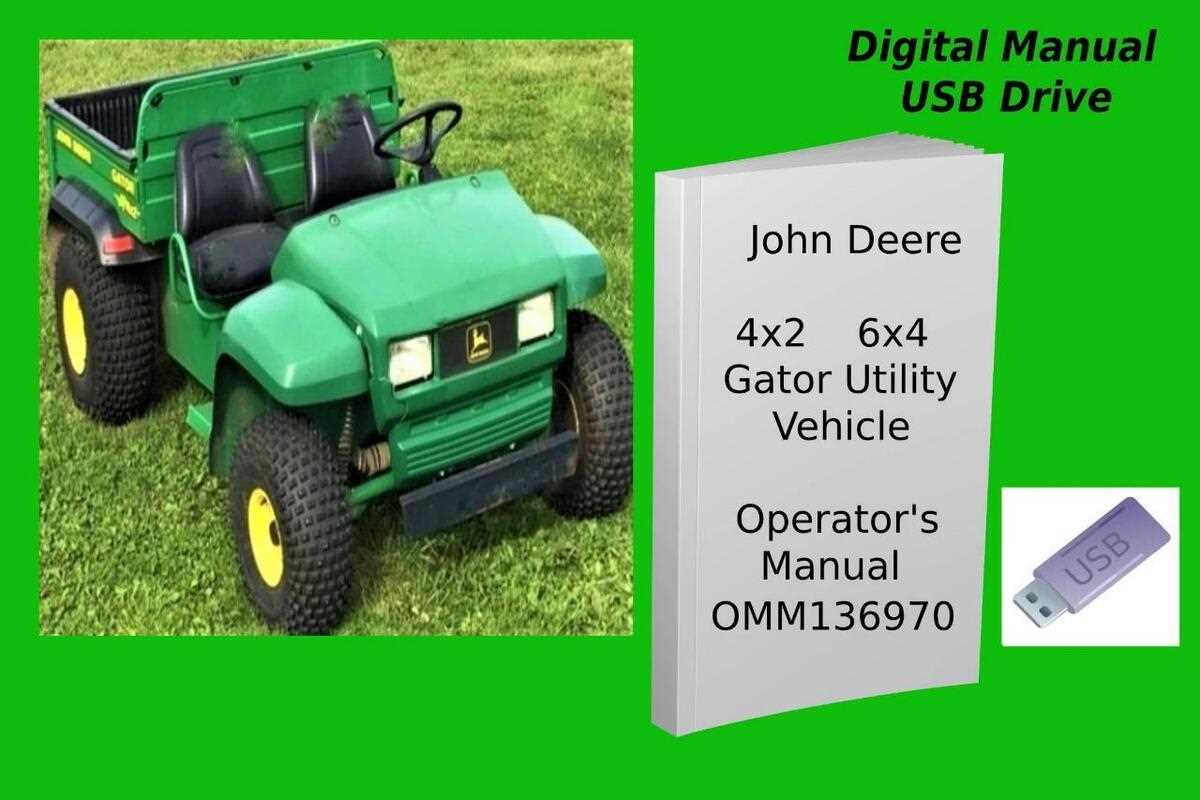 john deere gator 6x4 repair manual