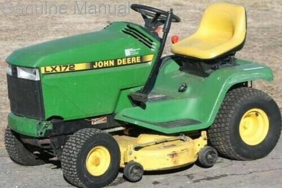 john deere lx178 repair manual