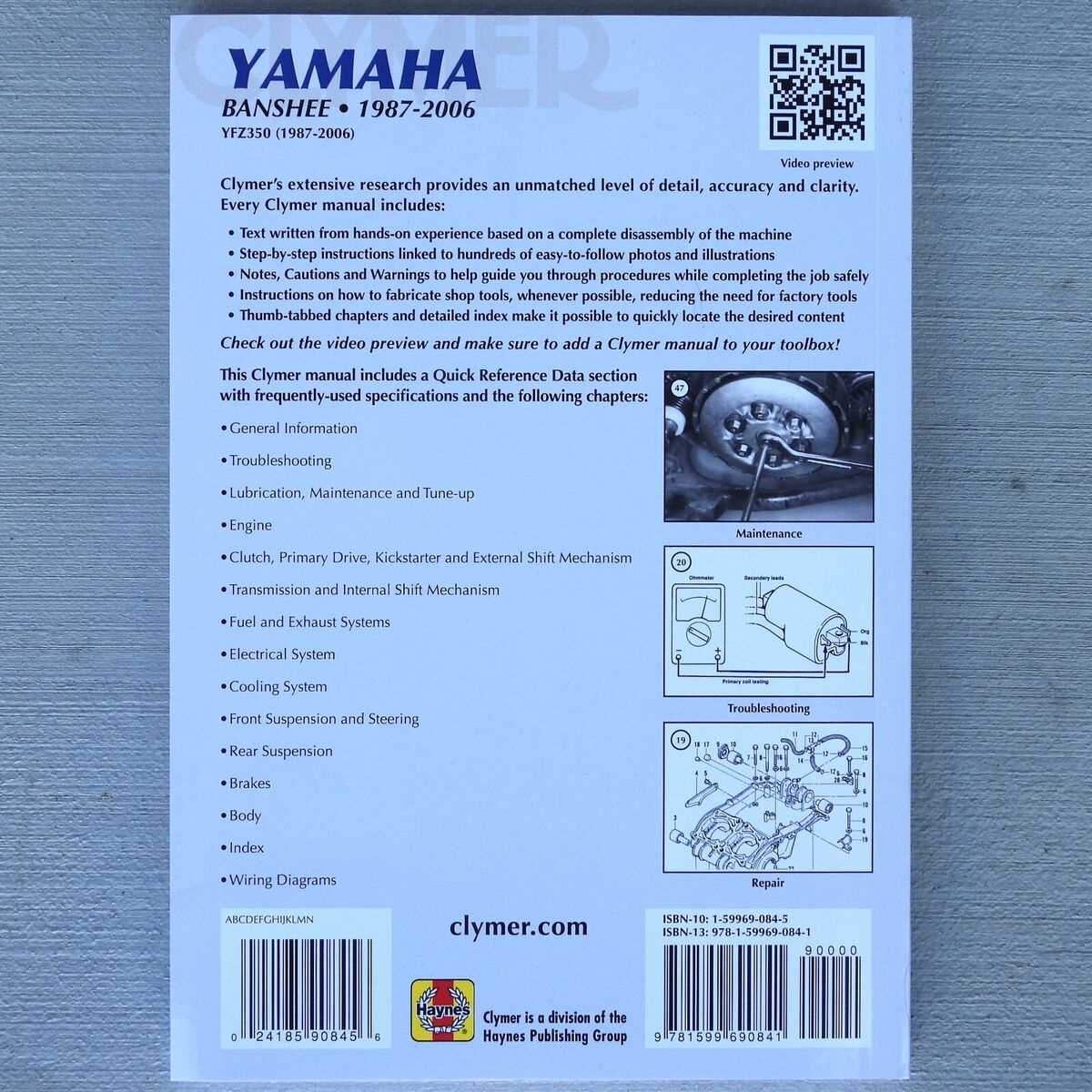 yamaha banshee repair manual