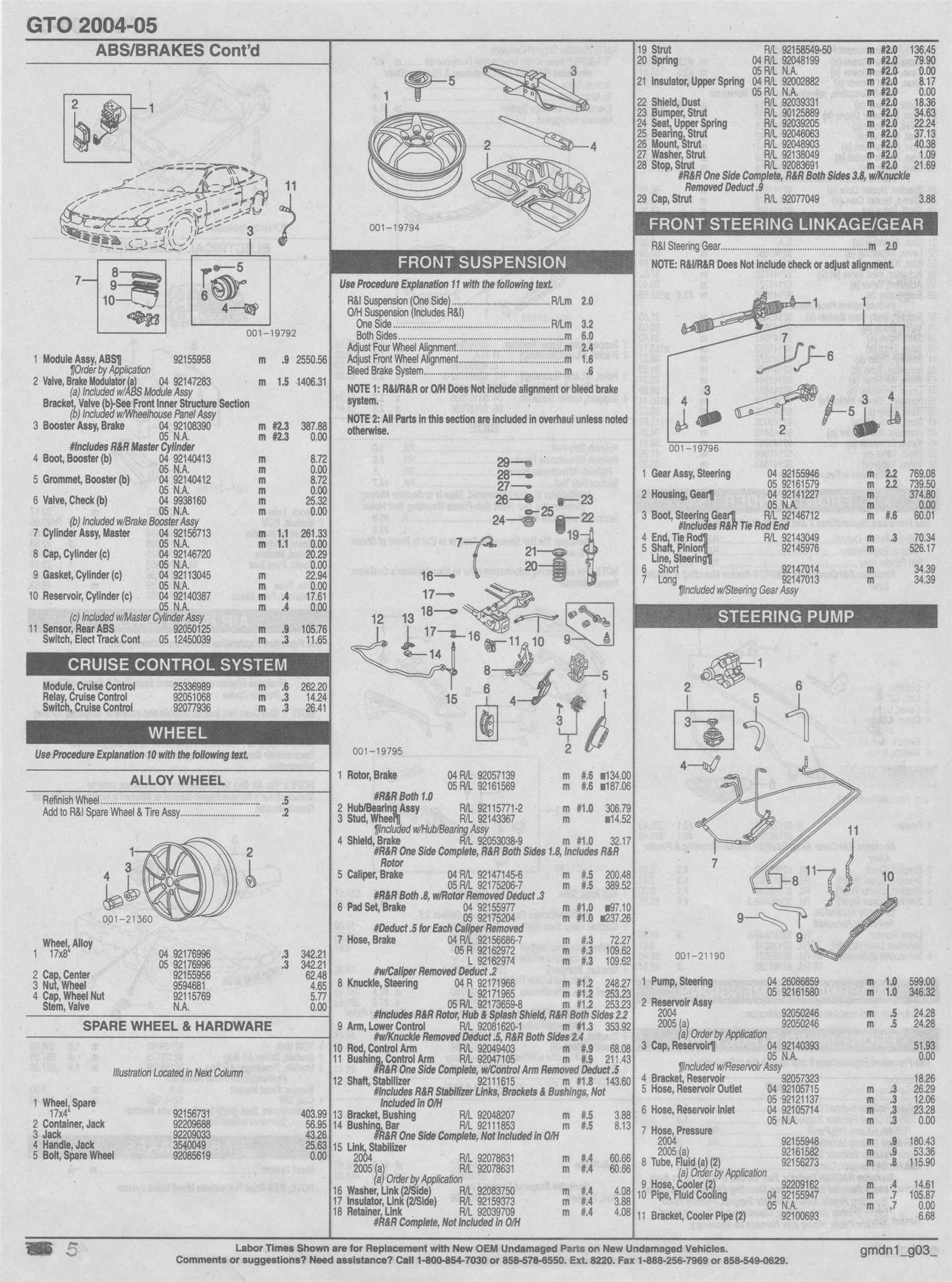 2004 pontiac gto repair manual