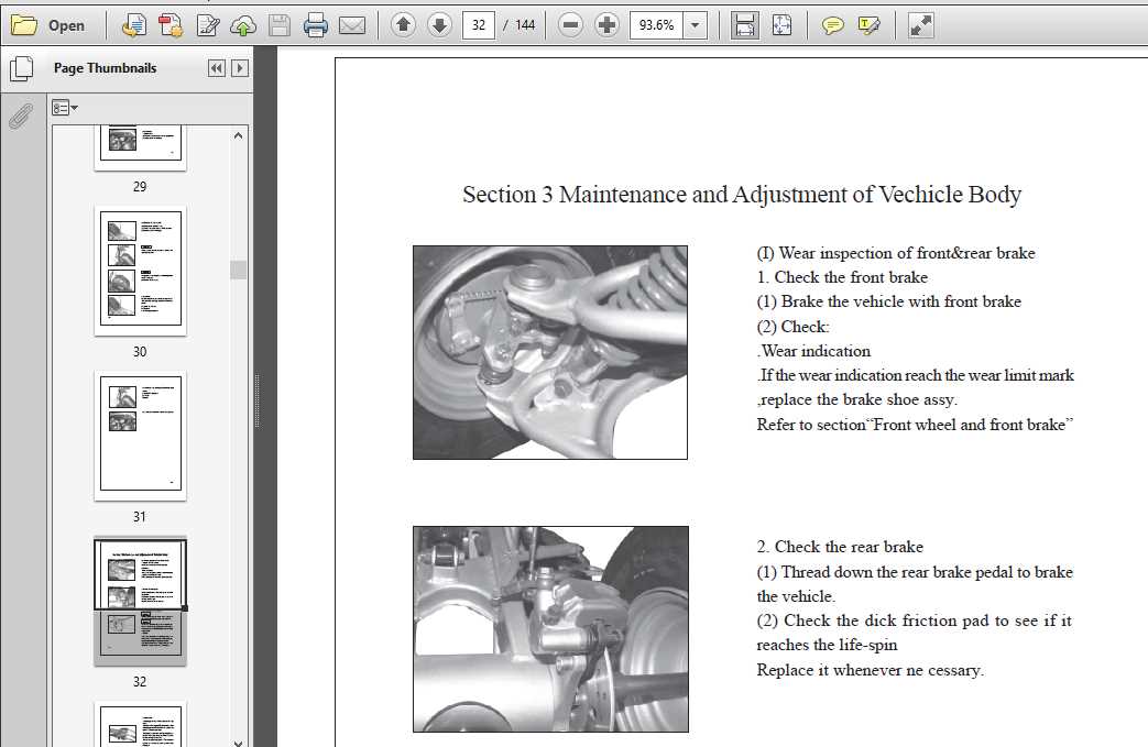 chinese 110cc atv service repair manual