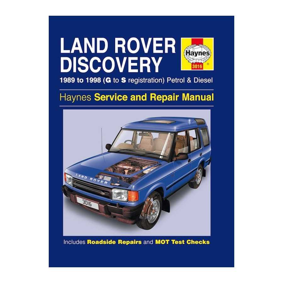 land rover discovery repair manual