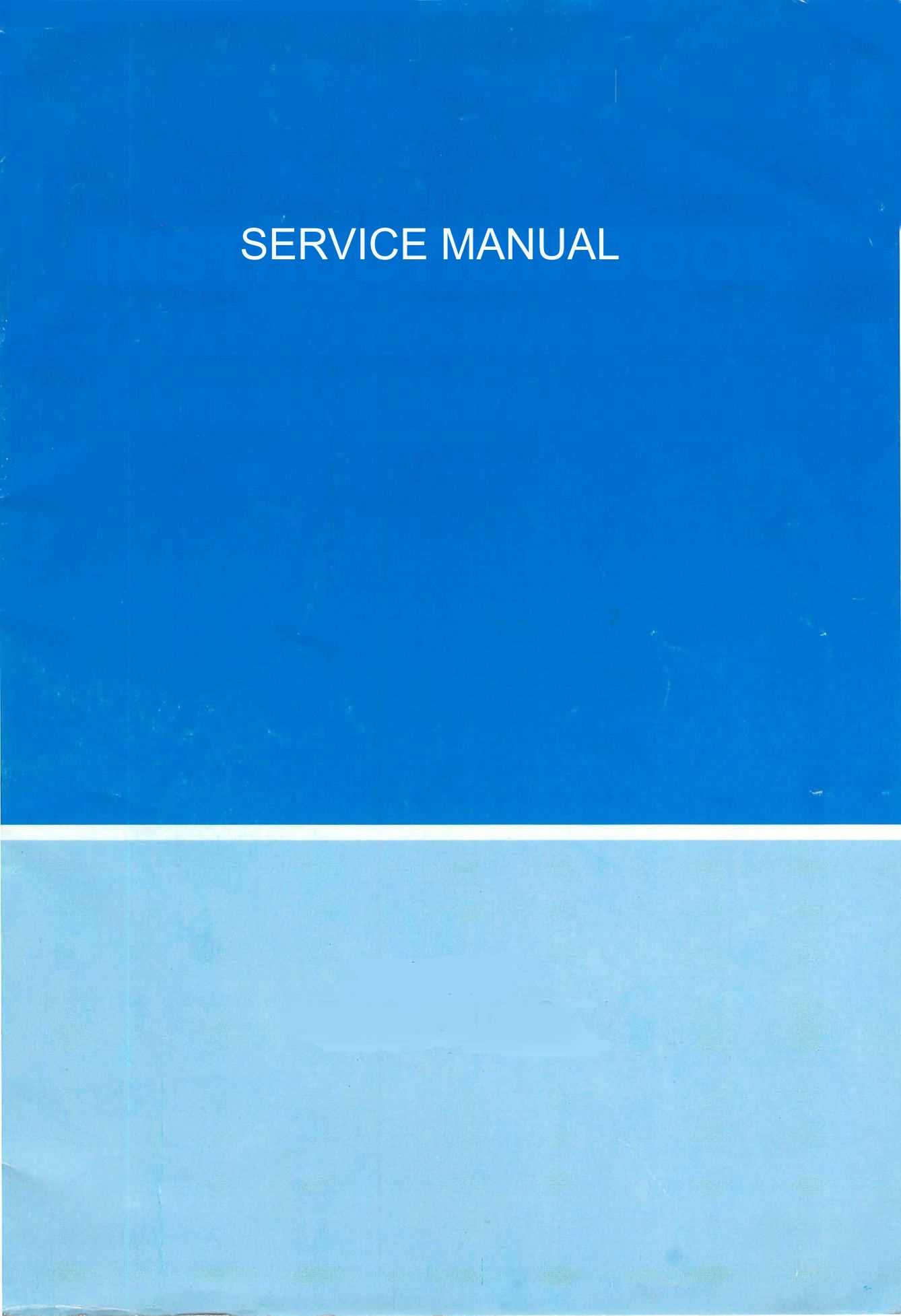 singer 1036 repair manual
